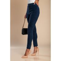Jeggings CÄƒptuÈ™iÈ›i Cu Talie ÃŽnaltÄƒ, Albastru