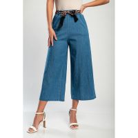 Blugi Cu Talie Elastica, Albastri
