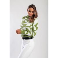 Top Tricotat Cu Maneci Lungi, Verde