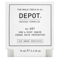 Depot cremă de protejare No. 401 Pre & Post Shave Cream Skin Protector 75 ml