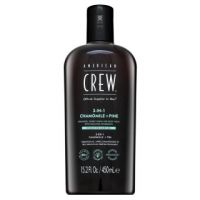 American Crew 3-in-1 Chamolie + Pine șampon, balsam și un gel de duș 450 ml