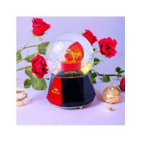 Cadou engross inedit martisor C045 glob din sticla muzical