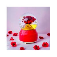 Cadou engross inedit martisor C045 glob din sticla muzical