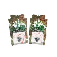 Martisor engros in cutiuta brose metal diverse 12buc/set