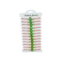 Pachet Avantajos Engros, Bratari Martisor cu snur reglabil, modele combinate, 12buc/set