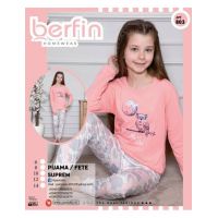 Pijama Copii Fetite Berfin 803 Engros