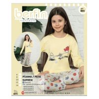 Pijama Copii Fetite Berfin 805 Engros