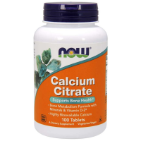 Citrat de Calciu - NOW Foods