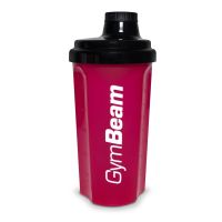 Shaker roșu 500 ml - GymBeam