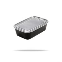 Caserolă pentru alimente Black - GymBeam