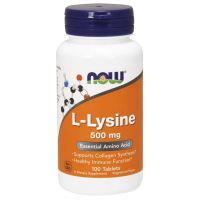L-Lizină 500 mg - NOW Foods