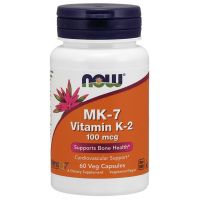 MK-7 Vitamina K-2 100 mcg - NOW Foods