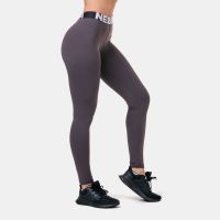 Colanți pentru femei Squat Hero Scrunch Butt Leggings Marron - NEBBIA