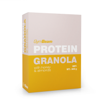 Granola proteică cu miere și migdale - GymBeam