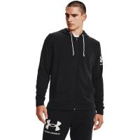 Hanorac pentru bărbați Rival Terry FZ HD Black - Under Armour