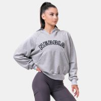 Hanorac pentru femei Iconic Hero Grey - NEBBIA