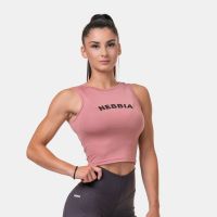 Maiou pentru femei Fit & Sporty Tank Top Old Rose - NEBBIA
