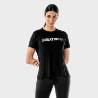 Tricou pentru femei Iconic Onyx - SQUATWOLF