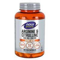 Arginină & Citrulină - NOW Foods