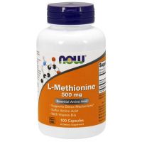 L-Metionină 500 mg - NOW Foods