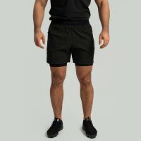 Pantaloni scurți 2in1 black - STRIX