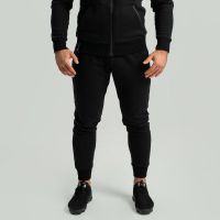 Pantaloni sport pentru bărbați Nova Black - STRIX