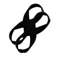 Curele Figure 8 Black - GymBeam