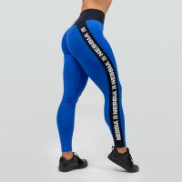 Colanți pentru femei High Waist ICONIC Blue - NEBBIA