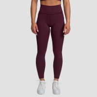 Colanți pentru femei Mesh Panel Eggplant - GymBeam