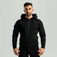Hanorac cu fermoar Nova Black - STRIX