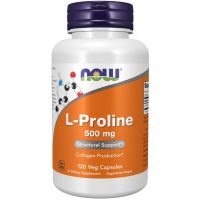 L-Prolină 500 mg - NOW Foods