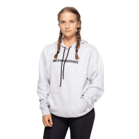 Women‘s Hoodie Logo Light Grey Melange - Better Bodies