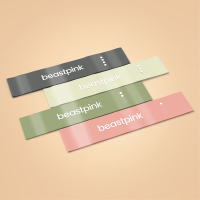Benzi elastice Resistance Set - BeastPink
