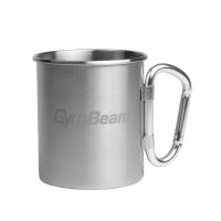 Cană din oțel inoxidabil 380 ml - GymBeam