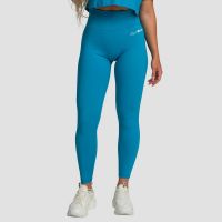 Colanți pentru femei High-waist Limitless Aquamarine - GymBeam