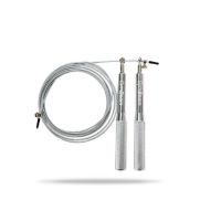 Coardă de sărit Metal Silver - GymBeam