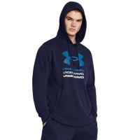 Hanorac Rival Terry Graphic HD Blue - Under Armour