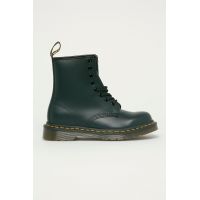 Dr. Martens bocanci de piele 1460 culoarea bleumarin, cu toc plat 11822411
