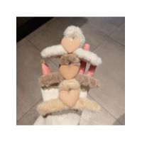 En-gros Cleste pentru par model deosebit Pufos, cu inima, 4 culori, marime mare