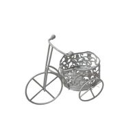 Set engros 12/buc biciclete decorative din metal 9cm