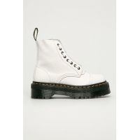 Dr. Martens cizme de piele Sinclair 26261100-WHITE