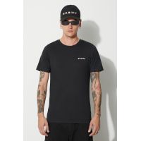 Columbia tricou din bumbac Rapid Ridge bărbați, culoarea roșu, cu imprimeu 1934824