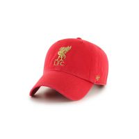 47brand șapcă EPL Liverpool culoarea roșu, cu imprimeu