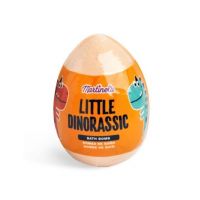 Bila efervescenta de baie Little Dinorassic Surprise Bath Bomb Martinelia 99587, portocaliu, 140 g Engros