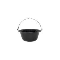 Ceaun smaltuit, 14L, negru / EXT 7226_1 Engros