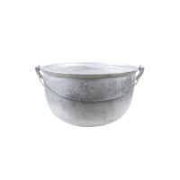 Ceaun tuci aluminiu alimentar, capacitate 17L, fund rotund / EXT 8073 Engros