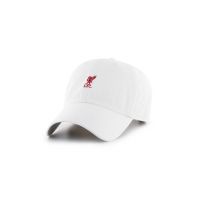 47brand șapcă EPL Liverpool culoarea alb, cu imprimeu