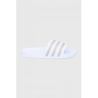 adidas papuci Adilette EF1730.D femei, culoarea alb EF1730