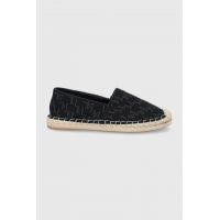 Karl Lagerfeld espadrile Kamini culoarea negru