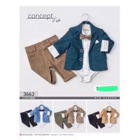 Compleu Engros pentru bebelusi, 3 piese, elegant